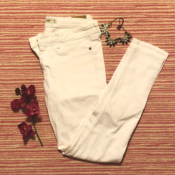 Abercrombie & Fitch Denim - Abercrombie White Denim Jeans